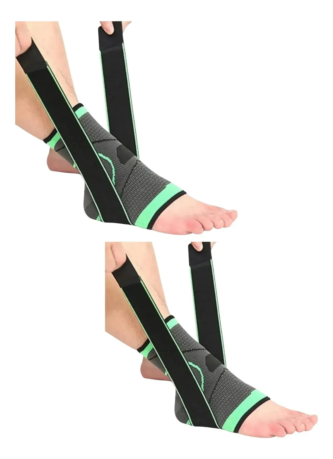 PACK 2 TOBILLERA VENDA DE COMPRESION DOBLE BANDA AJUSTABLE 8323 - 2