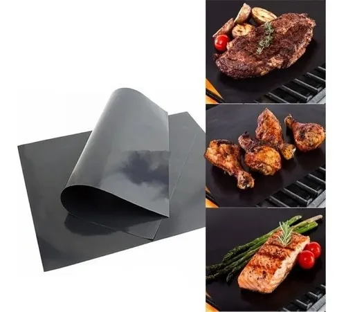 LAMINA ANTIADHERENTE TEFLON PARRILLAS ASADO Y HORNO 33X40CM - 1