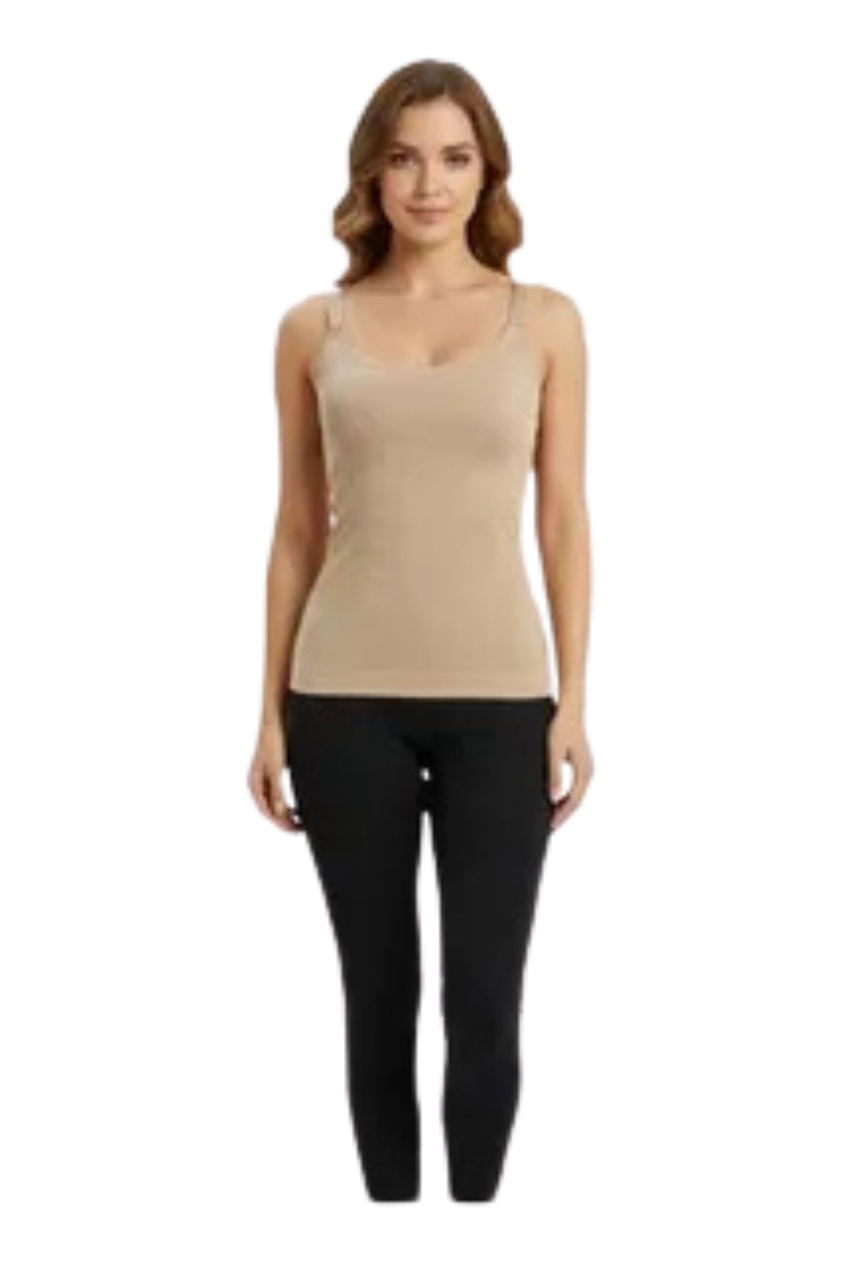 CAMISETA PABILO REDUCTORA MUJER FAJA NYLON COMPRESION 1000 - 1
