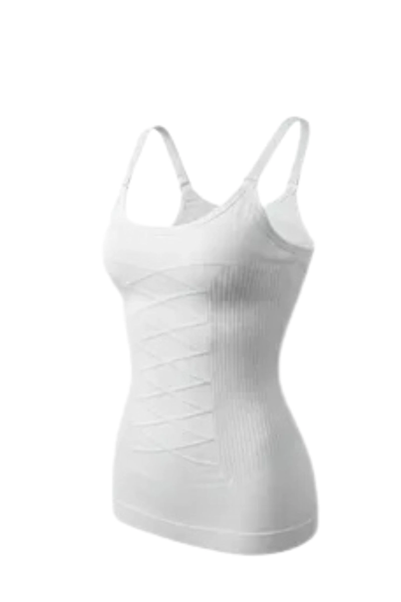 CAMISETA PABILO REDUCTORA MUJER FAJA NYLON COMPRESION 1000 - 2
