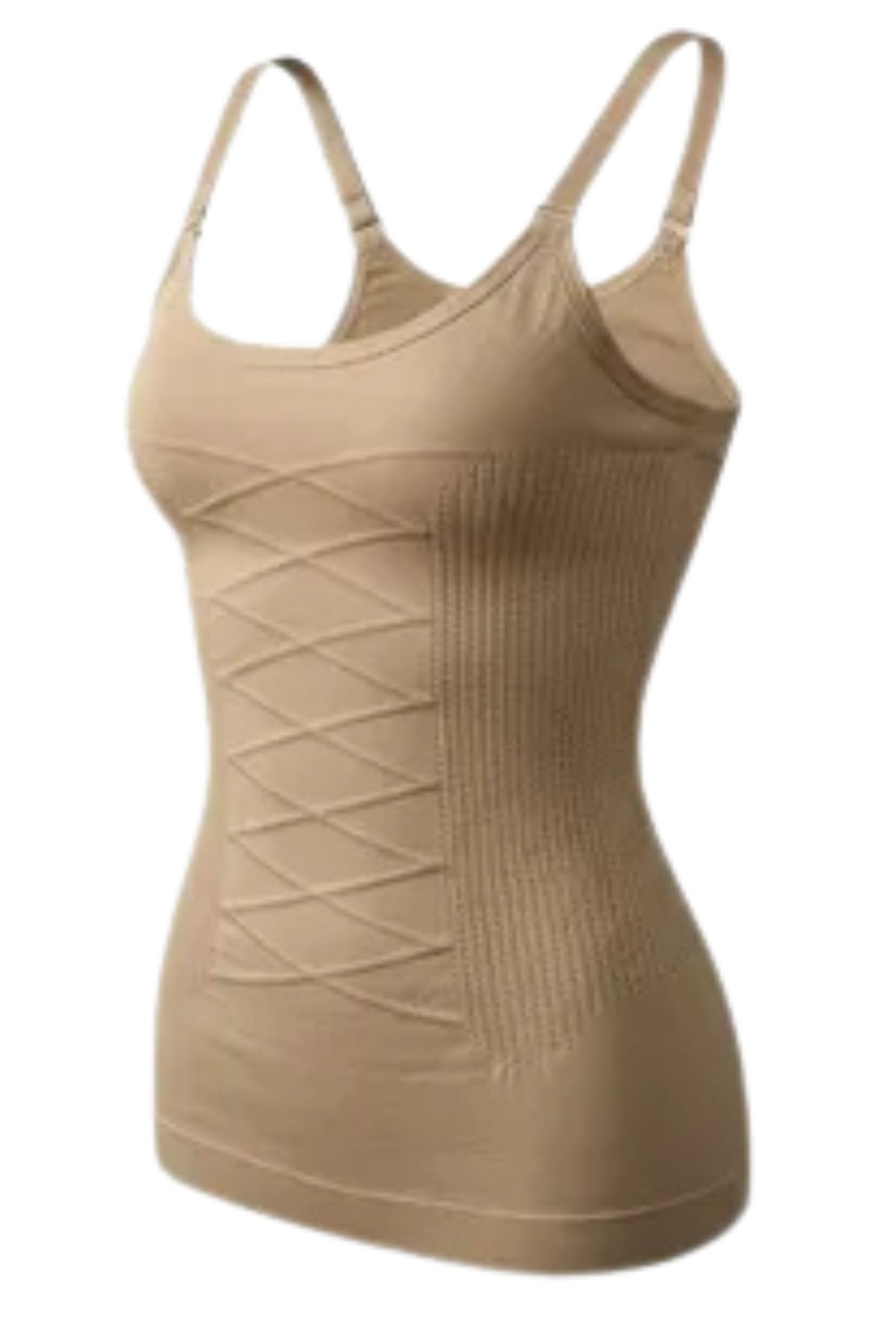 CAMISETA PABILO REDUCTORA MUJER FAJA NYLON COMPRESION 1000 - 2
