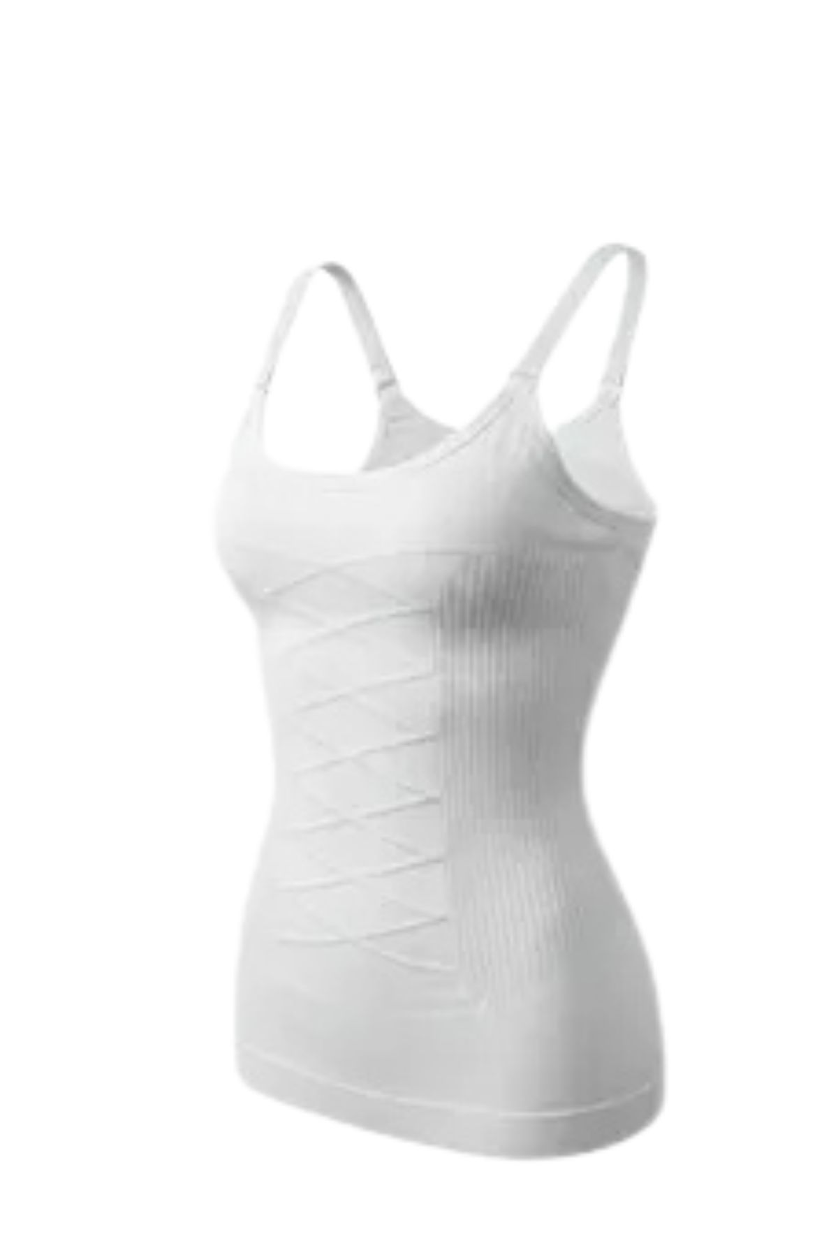 CAMISETA PABILO REDUCTORA MUJER FAJA NYLON COMPRESION 1000 - 2