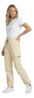 PANTALON CARGO VERANO MUJER.TELA SECADO RAPIDO CON BOLSILLOS 2609 - 3