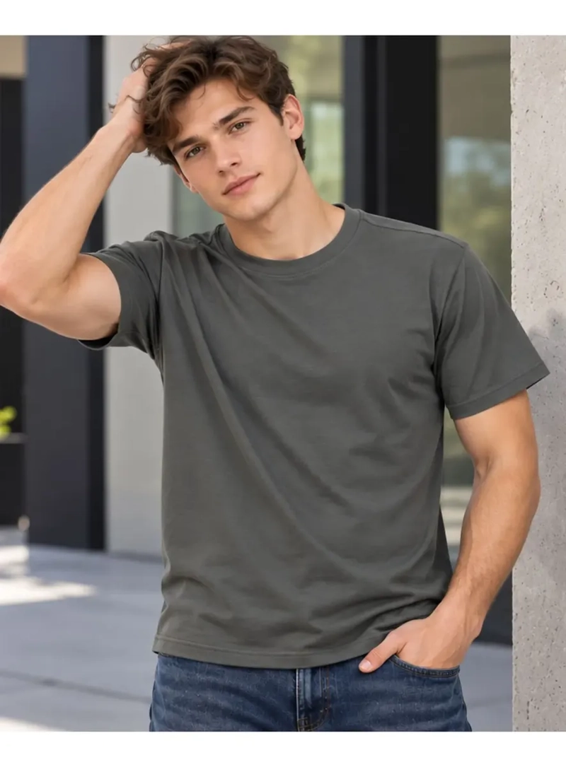 POLERA OVERSIZE UNISEX ESTILO URBANO. EXCELENTE CALIDAD. 7001 - 3