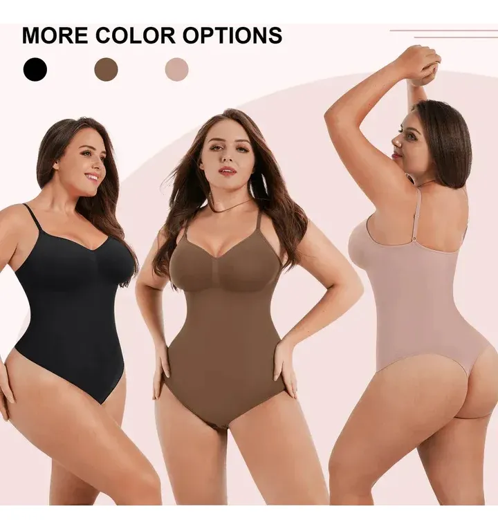 BODY SUIT VIRAL REDUCTOR MODELADOR INVISIBLE COLALESS FUCSIA 360 - 6