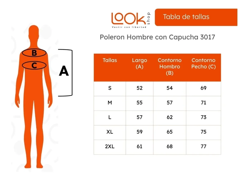 POLERON HOMBRE CON CAPUCHA Y CIERRE. DELGADO VERANO UNISEX 3017 - 6