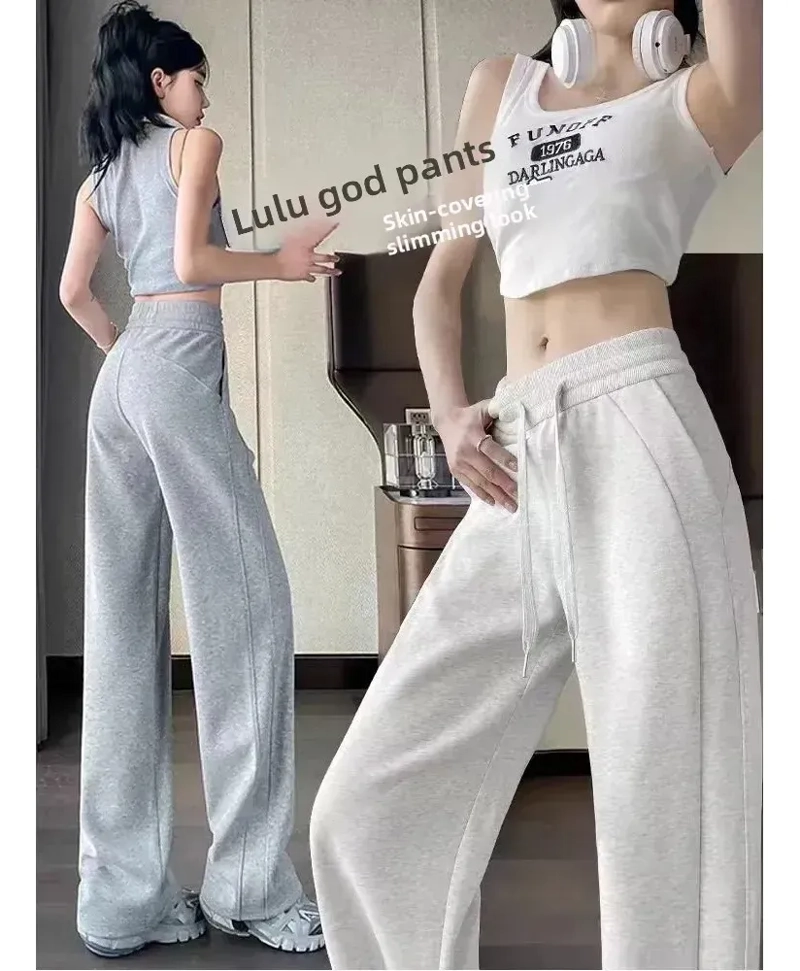 PANTALON MUJER PALAZZO ALGODON. BUZO LULU CALIDAD PREMIUM 819 - 8