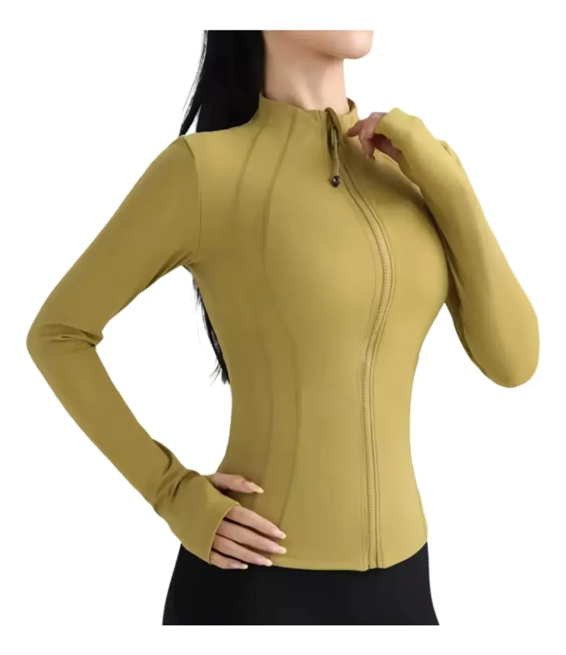 CHAQUETA MUJER DEPORTIVA COMPRESION. AJUSTADA ELASTICA VIRAL. 509 - 1