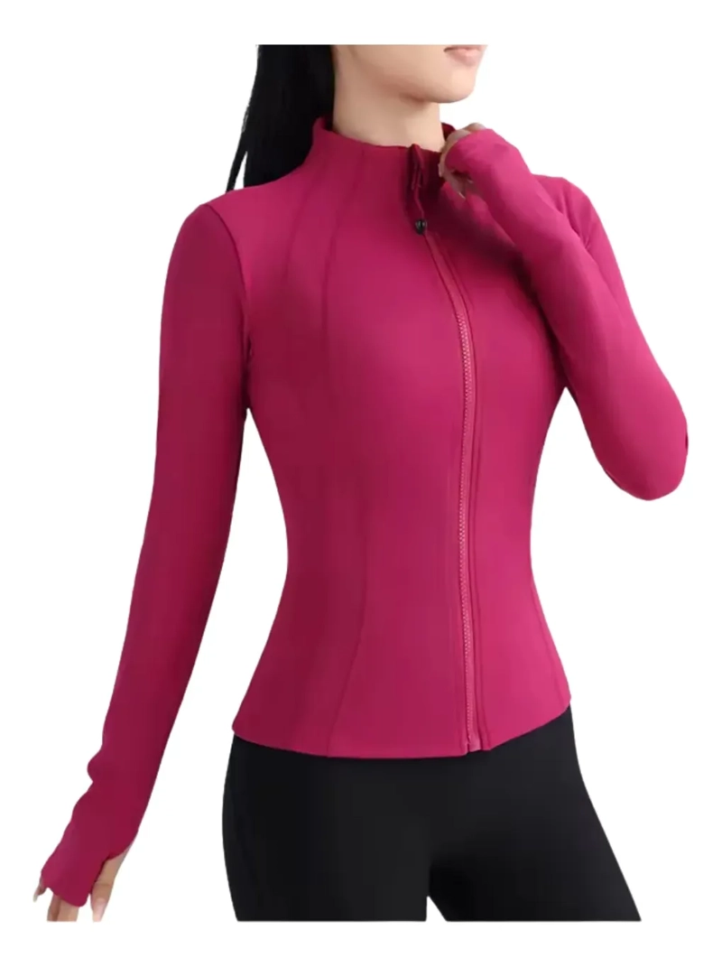 CHAQUETA MUJER DEPORTIVA COMPRESION. AJUSTADA ELASTICA VIRAL. 509 - 2