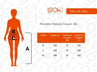 PANTALON PALAZZO CASUAL SUELTOS.PIERNA ANCHA RECTA. VERANO 461 - 3