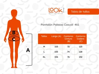 PANTALON PALAZZO CASUAL SUELTOS.PIERNA ANCHA RECTA. VERANO 461 - 4