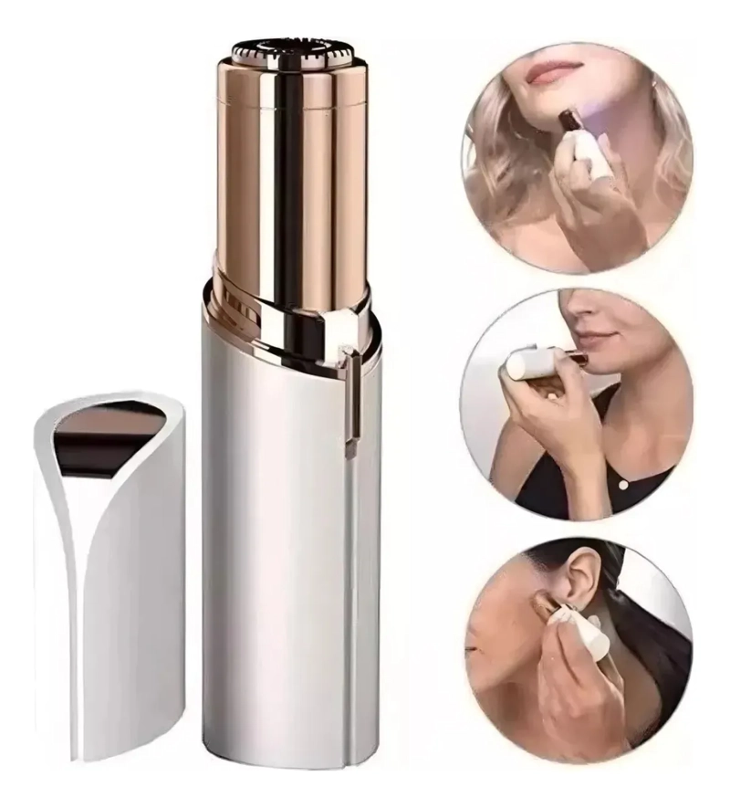 DEPILADORA FACIAL. REMOVEDOR VELLO PORTATIL RECARGABLE. - 5