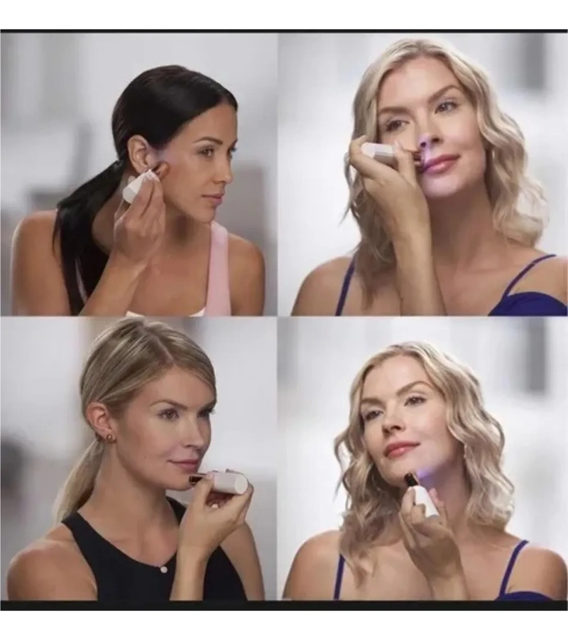 DEPILADORA FACIAL. REMOVEDOR VELLO PORTATIL RECARGABLE. - 6