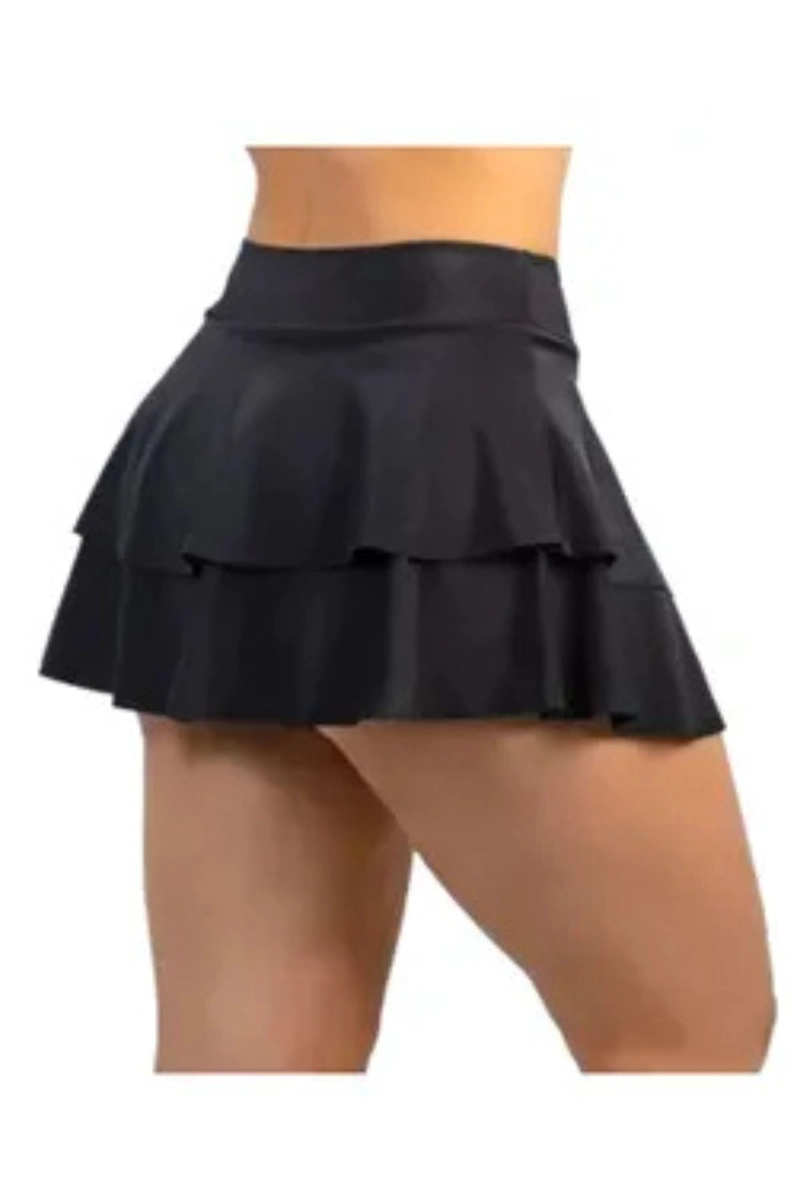 FALDA PANTALON DEPORTIVA FITNESS CON SHORT CORTO MUJER TENIS 403 - 3