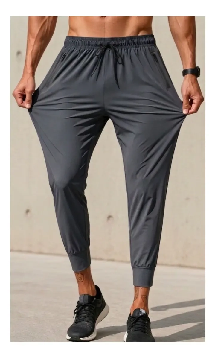 PANTALON BUZO DEPORTIVO HOMBRE. PRIMAVERA SECADO RAPIDO. 8797 - 2