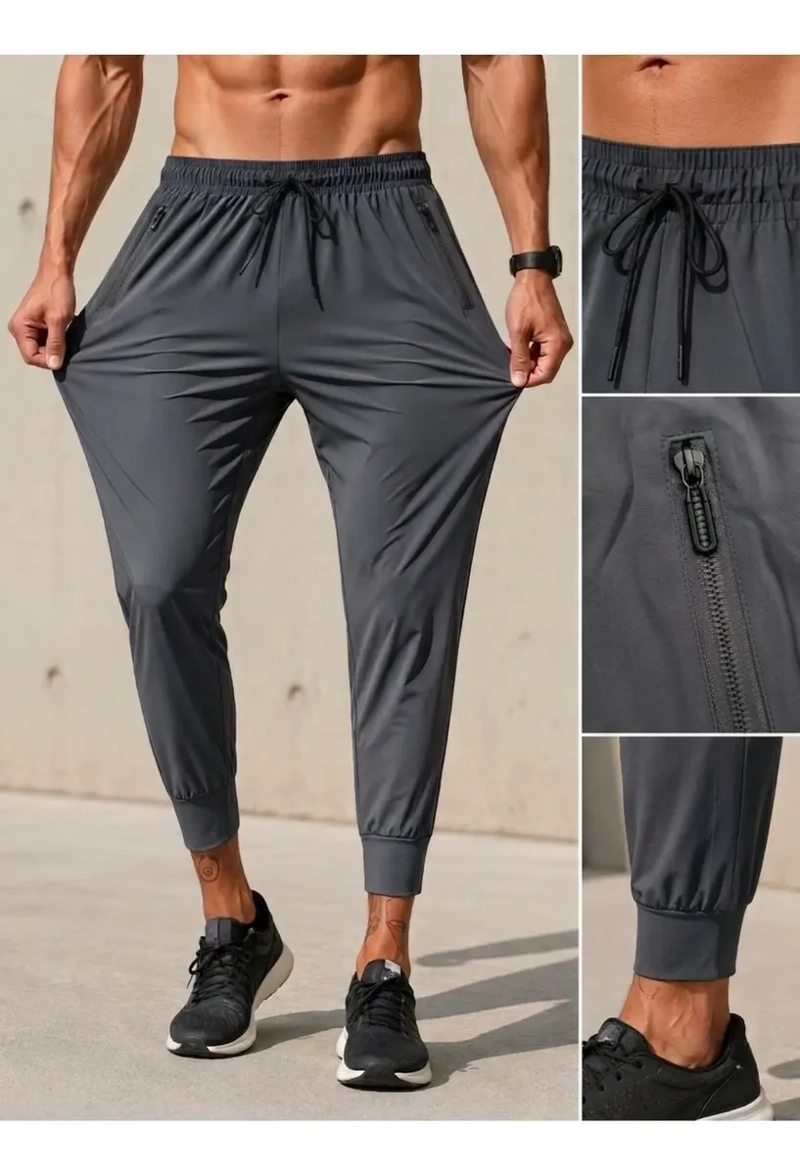 PANTALON BUZO DEPORTIVO HOMBRE. PRIMAVERA SECADO RAPIDO. 8797 - 5