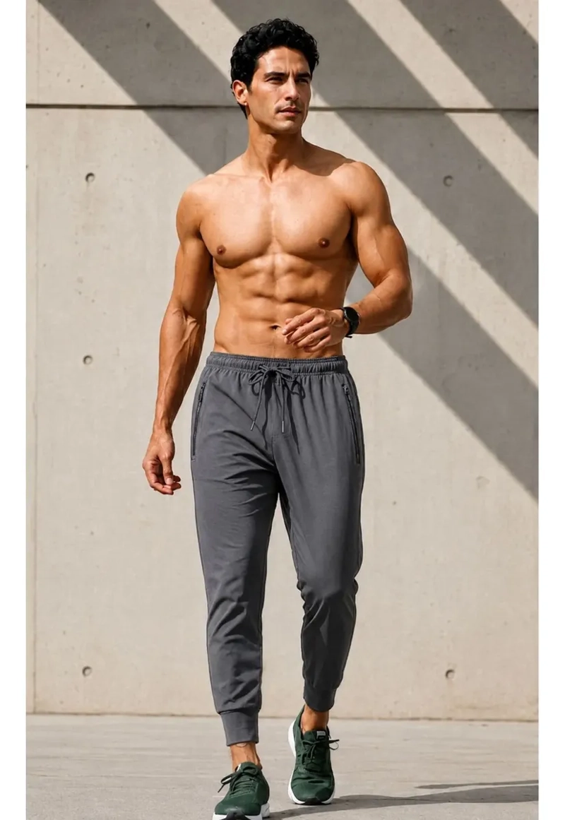 PANTALON BUZO DEPORTIVO HOMBRE. PRIMAVERA SECADO RAPIDO. 8797 - 6