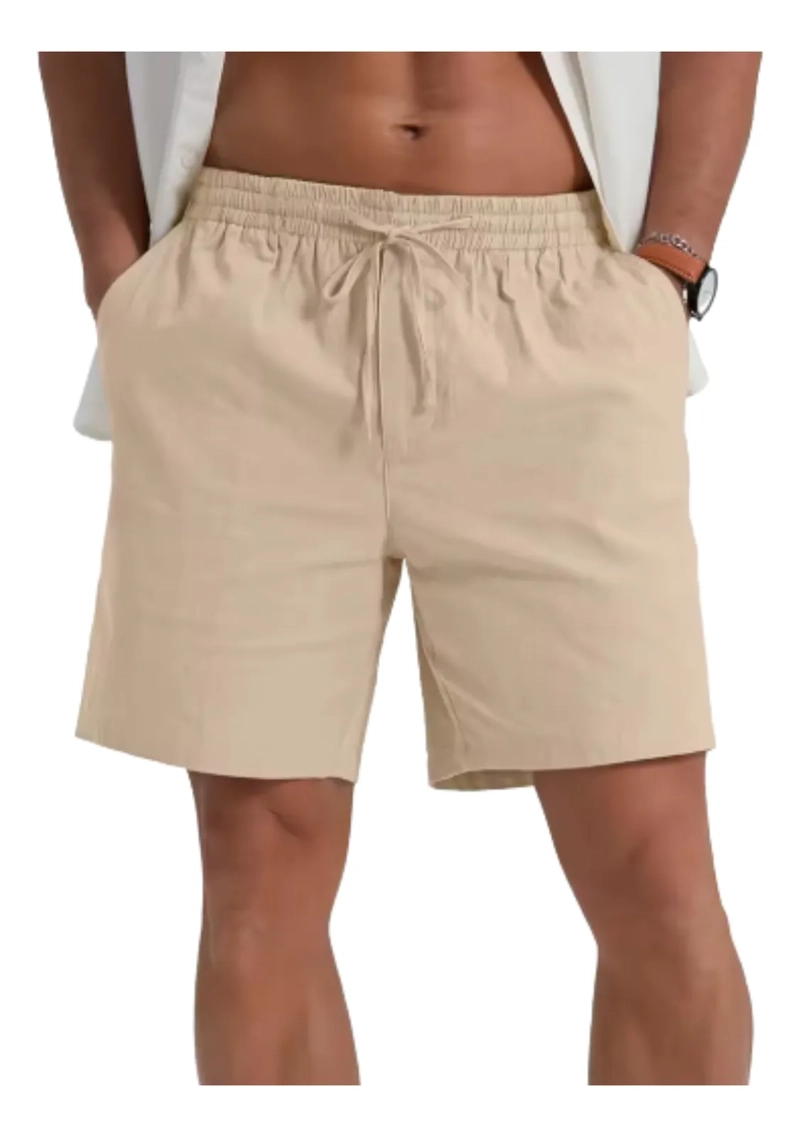 SHORT HOMBRE LINO. PANTALON CORTO. FASHION EXCELENTE CALIDAD 926 - 1