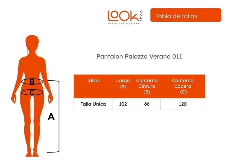PALAZZO VERANO MUJER TIPO LINO, CALCE ANCHO 011 - 8