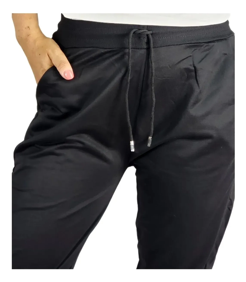 PANTALON DEPORTIVO JOGGER BUZO MUJER ALGODON VERANO. 129 - 2