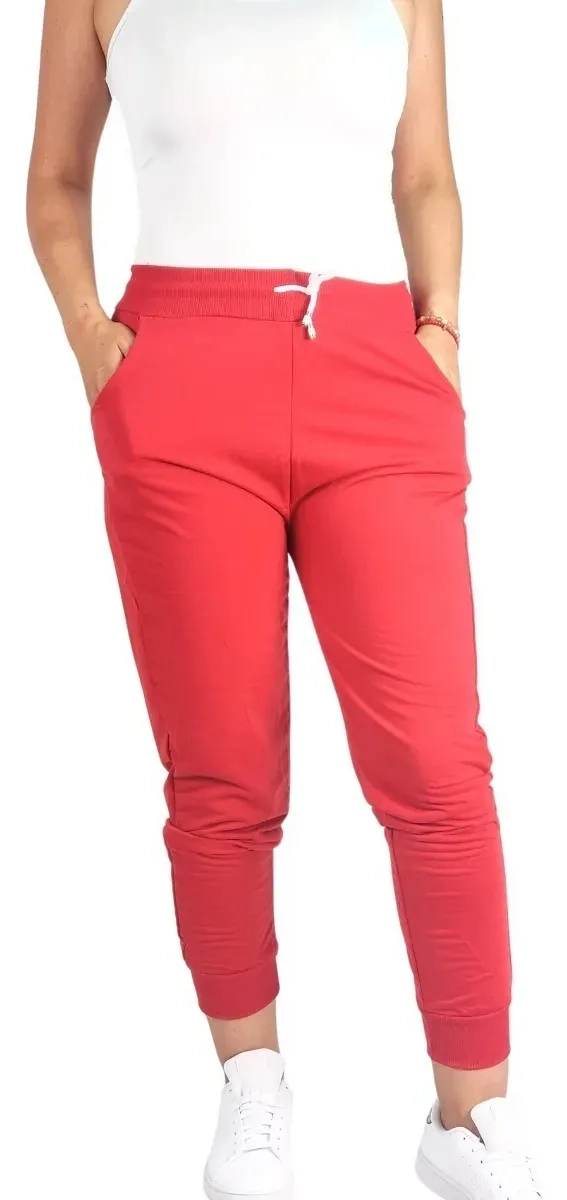 PANTALON DEPORTIVO JOGGER BUZO MUJER ALGODON VERANO. 129 - 3