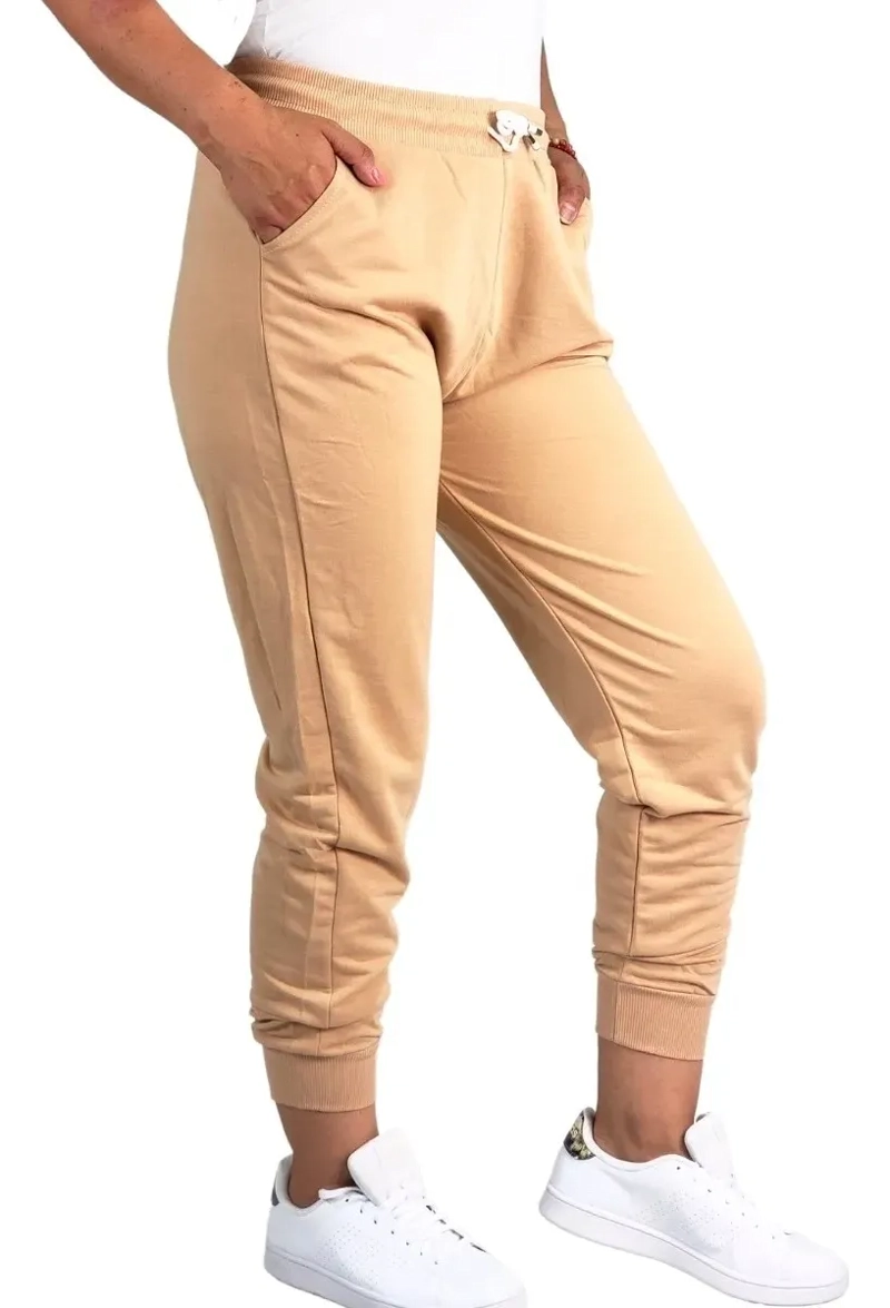 PANTALON DEPORTIVO JOGGER BUZO MUJER ALGODON VERANO. 129 - 4