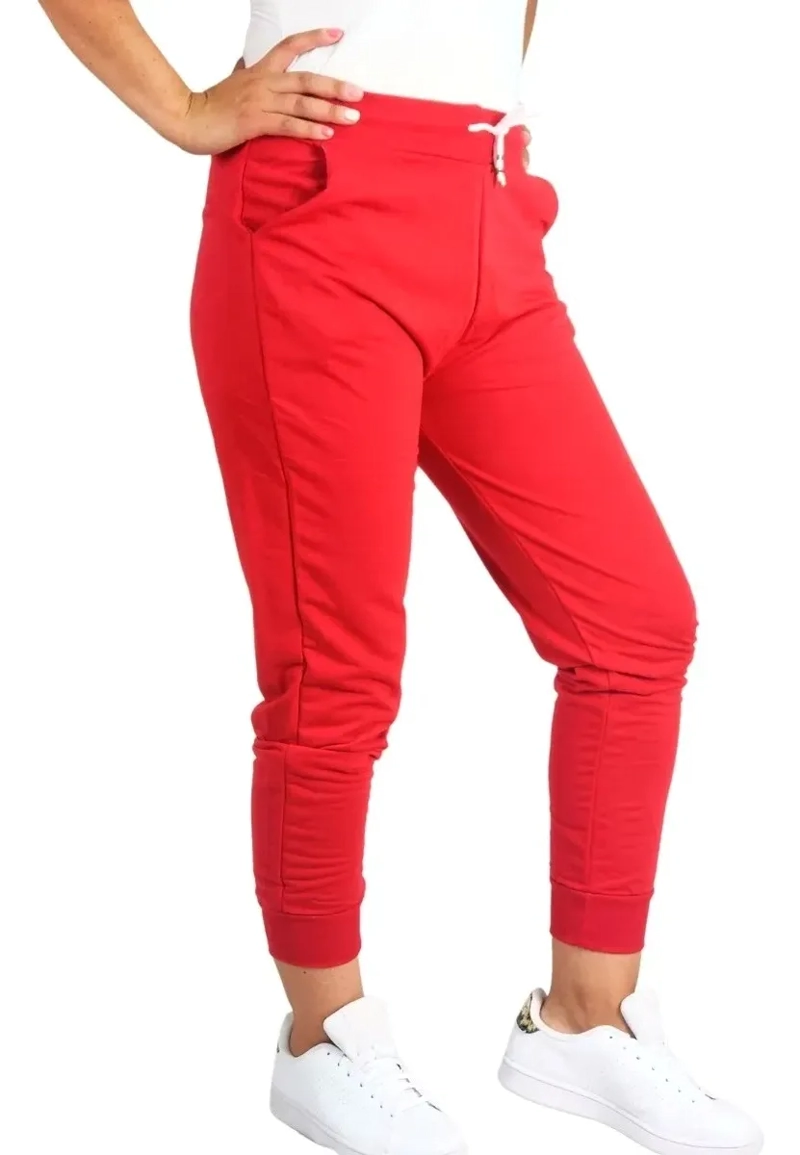 PANTALON DEPORTIVO JOGGER BUZO MUJER ALGODON VERANO. 129 - 4