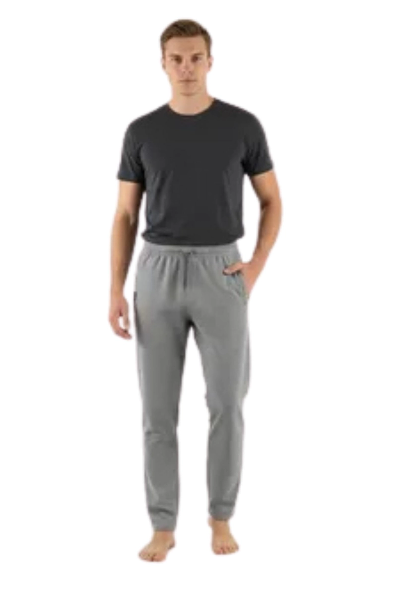 PANTALON BUZO HOMBRE ALGODON. JOGGER SIN FORRO POLAR. VERANO 901 - 1