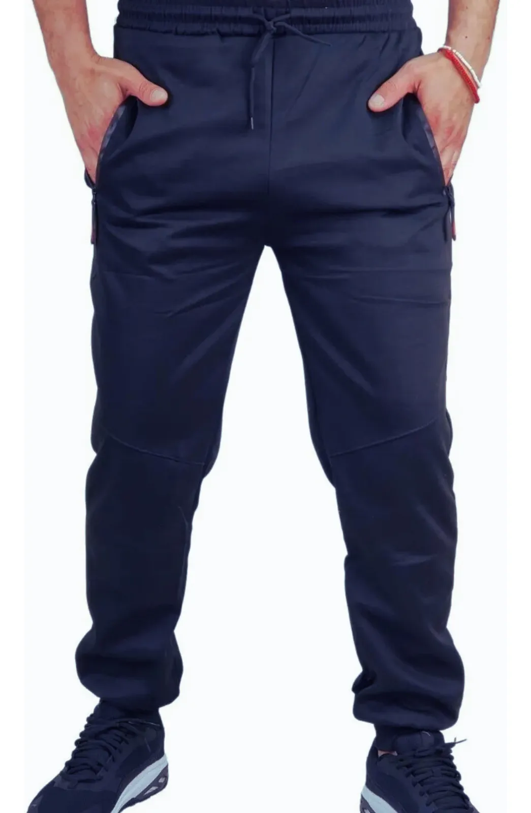 PANTALON BUZO HOMBRE ALGODON. JOGGER SIN FORRO POLAR. VERANO 901 - 4
