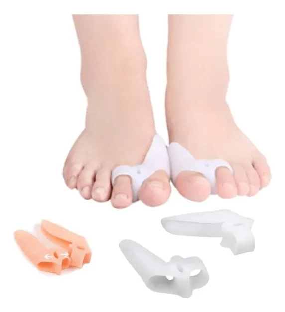 PACK 2 CORRECTOR JUANETE AMBOS PIES SEPARADOR DEDO SILICONA 025 - 3