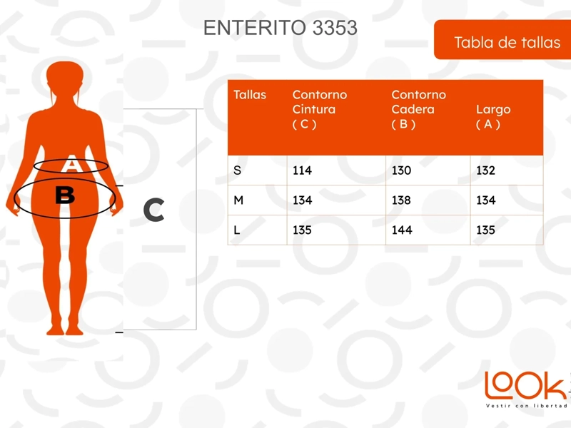 ENTERITO PALAZZO MUJER CON TIRANTES AJUSTABLES Y BOLSILLOS 3353 - 4