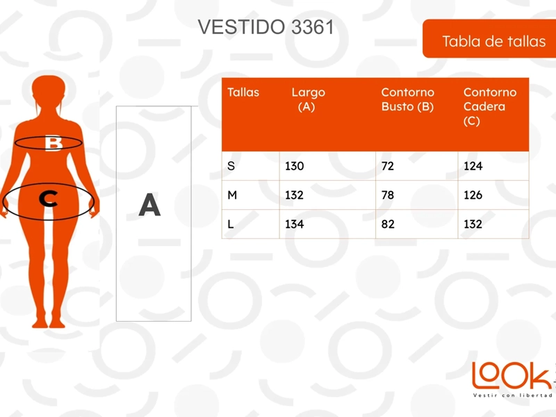 VESTIDO LARGO LISO CON TIRANTES AJUSTABLES Y DETALLE FRONTAL 3361 - 4