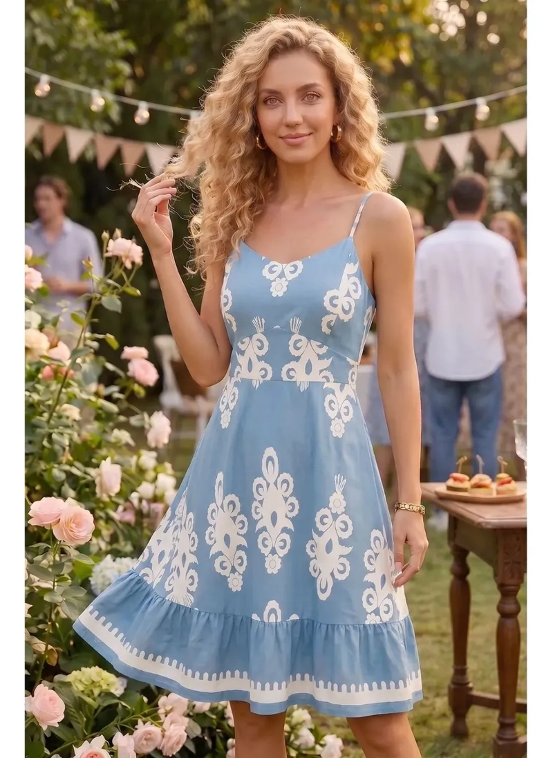 VESTIDO CORTO PRIMAVERA VERANO MUJER. ESCOTE CORAZON 3382 - 1