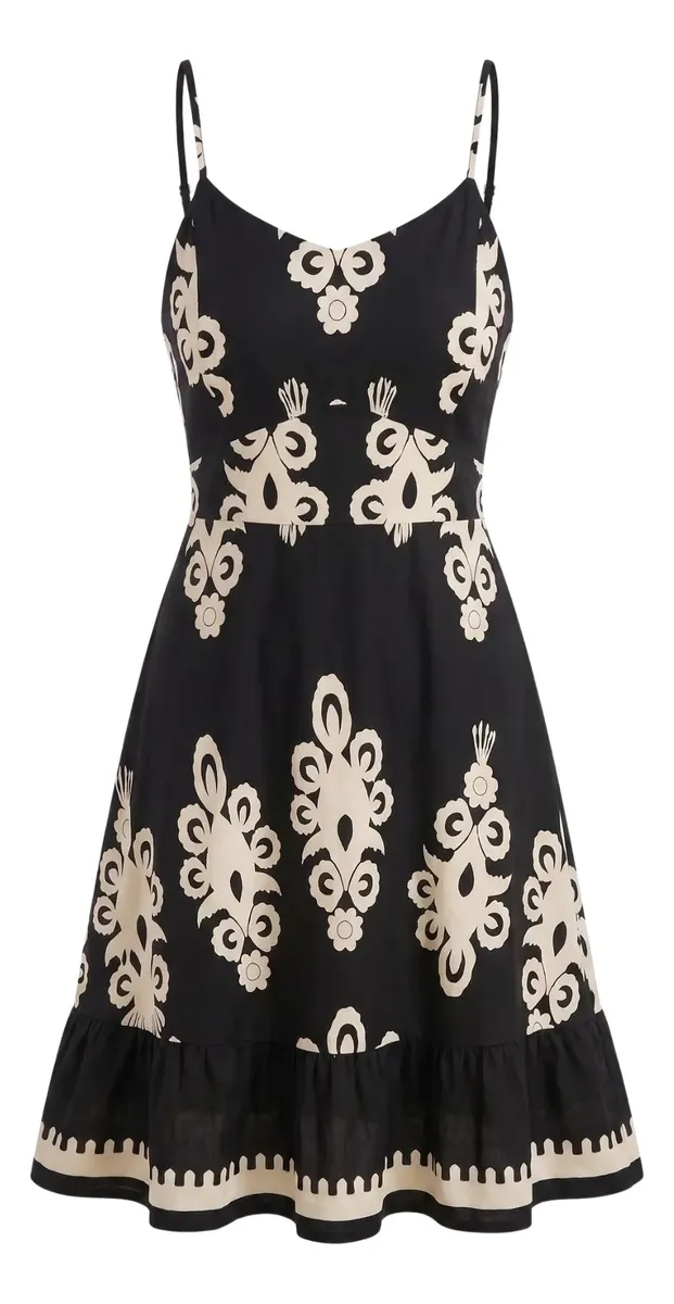 VESTIDO CORTO PRIMAVERA VERANO MUJER. ESCOTE CORAZON 3382 - 6