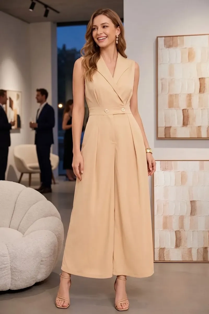 ENTERITO LARGO MUJER FORMAL, ELEGANTE 3356 - 1
