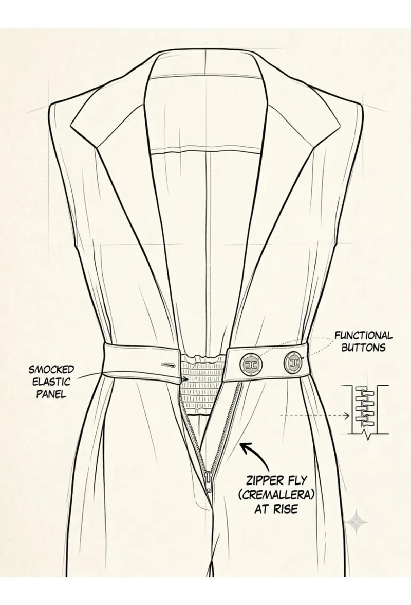 ENTERITO LARGO MUJER FORMAL, ELEGANTE 3356 - 7