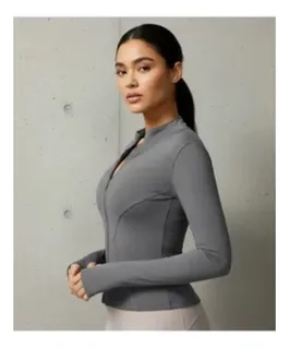 CHAQUETA DEPORTIVA YOGA MUJER. AJUSTADA COMPRESION VIRAL 9014 - 2