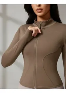 CHAQUETA DEPORTIVA YOGA MUJER. AJUSTADA COMPRESION VIRAL 9014 - 2