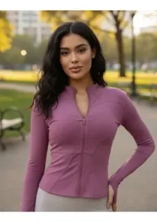 CHAQUETA DEPORTIVA YOGA MUJER. AJUSTADA COMPRESION VIRAL 9014 - 4