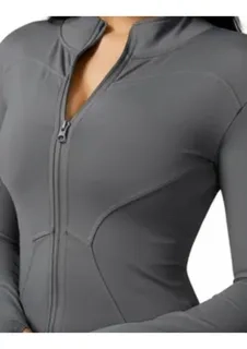 CHAQUETA DEPORTIVA YOGA MUJER. AJUSTADA COMPRESION VIRAL 9014 - 5