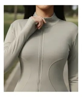 CHAQUETA DEPORTIVA YOGA MUJER. AJUSTADA COMPRESION VIRAL 9014 - 5