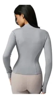 CHAQUETA DEPORTIVA YOGA MUJER. AJUSTADA COMPRESION VIRAL 9014 - 7
