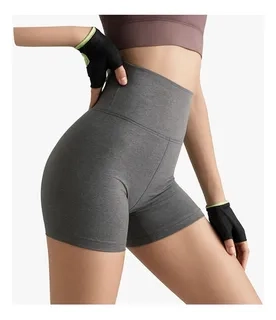 CALZA CORTA MUJER CONTROL ABDOMEN FITNESS ENTRENAMIENTO GYM 516 - 3