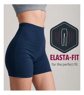 CALZA CORTA MUJER CONTROL ABDOMEN FITNESS ENTRENAMIENTO GYM 516 - 4