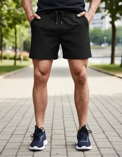 SHORT DEPORTIVO HOMBRE SECADO RAPIDO. BOLSILLOS 8798 - 1