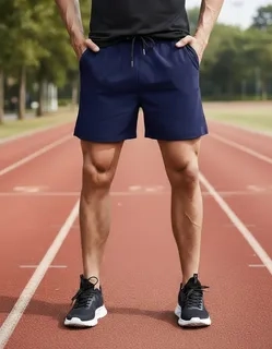 PACK 3 SHORT GIMNASIO BOLSILLO POLIESTER HOMBRE COLORES SURT 8798 - 3