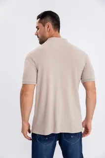 CAMISA HOMBRE ALGODON SLIM FIT, VERANO CUELLO MAO, BOTONES 6285 - 4
