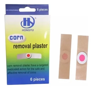 PACK 6 PARCHES REMOVEDOR CALLOS, DURICIAS, HIPERQUERATOSIS - 6