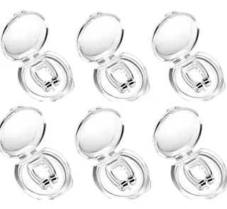 PACK 6 CLIP NASAL ANTI RONQUIDOS SILICONA MAGNETICO. ESTUCHE - 2