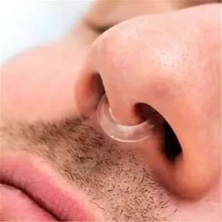 PACK 6 CLIP NASAL ANTI RONQUIDOS SILICONA MAGNETICO. ESTUCHE - 4